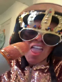 Poster for Birthday video from Toilet Telegram