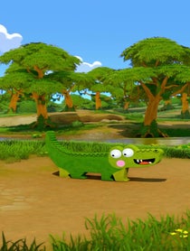 Poster for Birthday video from Silly Crocodile