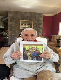 Poster for Birthday video from Jamie Farr