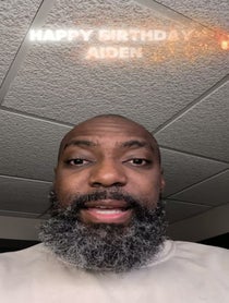 Poster for Birthday video from Mike O.