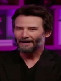 Poster for Birthday video from Keanu Reeves Parody AI