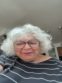 Poster for Birthday video from Miriam Margolyes