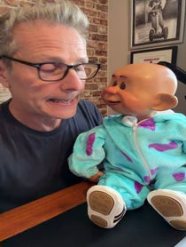 Poster for Birthday video from Paul Zerdin
