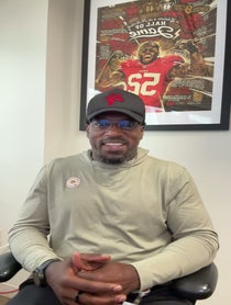 Poster for Pep Talk video from Patrick Willis