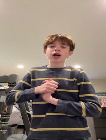 Poster for Birthday video from Gunner Bolton