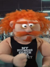 Poster for Pep Talk video from Brick Headstrong