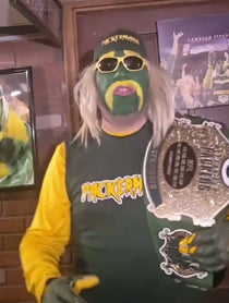 Poster for Pep Talk video from Packermania