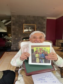 Poster for Birthday video from Jamie Farr