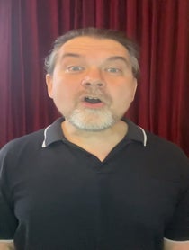 Poster for Birthday video from Martin T. Sherman