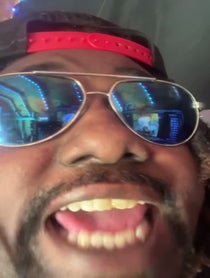 Poster for Birthday video from Kanye East