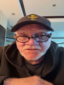 Poster for Birthday video from Malcolm Mcdowell