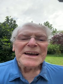 Poster for Mother's Day video from Peter Purves