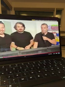 Poster for Birthday video from James Murray