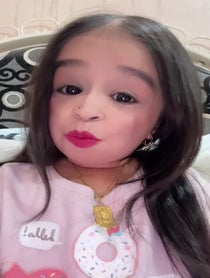 Poster for Mother's Day video from Jyoti Amge Guinness world Record holder icon