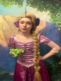 Poster for Birthday video from Rapunzel💜☀️