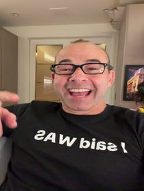 Poster for Birthday video from James Murray