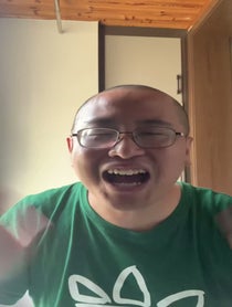 Poster for Birthday video from James Cage White