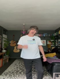 Poster for Birthday video from Danny Lyer