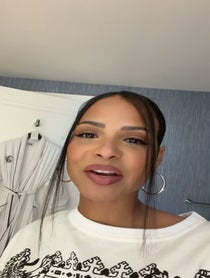Poster for Pep Talk video from Christina Milian
