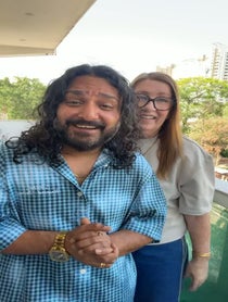Poster for Birthday video from J&S (Jenny slatten &Sumit Singh) 90day fiancé