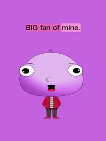 Poster for Pep Talk video from Big Head Bob