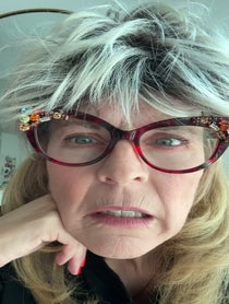 Poster for Birthday video from Maria Bamford