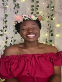 Poster for Birthday video from Ayana Taylor