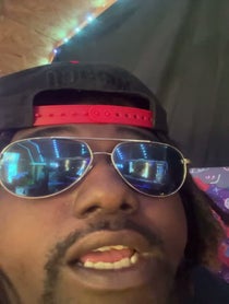 Poster for Birthday video from Kanye East