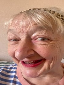 Poster for Birthday video from Janine Duvitski