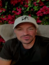 Poster for Birthday video from Peter Andre