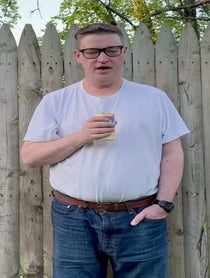 Poster for Mother's Day video from Propane Man, Dan “America” Bruce
