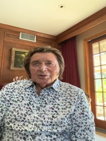 Poster for Birthday video from Engelbert Humperdinck