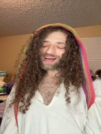 Poster for Birthday video from Gay Jesus