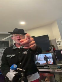 Poster for Birthday video from Michael Jackson