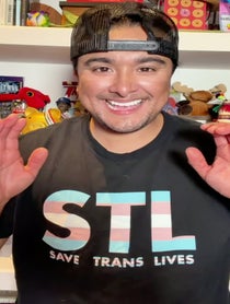 Poster for Birthday video from Avi Roque (they/them)