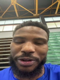 Poster for Mother's Day video from Malik Beasley