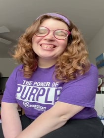 Poster for Birthday video from Megan Bellve