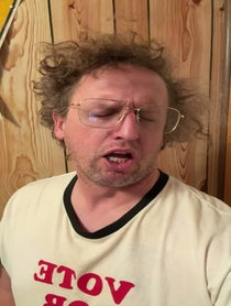 Poster for Birthday video from Napoleon Dynamite Impersonator