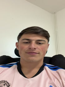 Poster for Birthday video from Louis Rees-Zammit