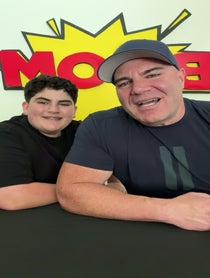 Poster for Birthday video from A.J. & Big Justice
