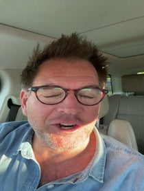 Poster for Birthday video from Michael Weatherly