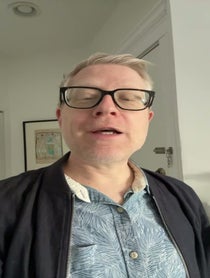 Poster for Birthday video from Anthony Rapp