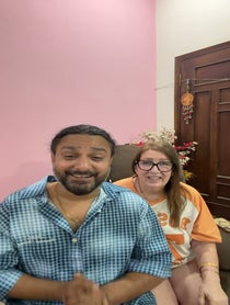 Poster for Mother's Day video from J&S (Jenny slatten &Sumit Singh) 90day fiancé