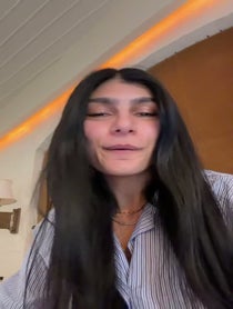 Poster for Birthday video from Mia Khalifa