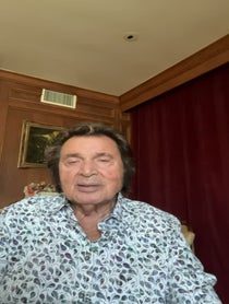 Poster for Birthday video from Engelbert Humperdinck