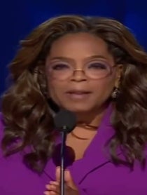 Poster for Pep Talk video from Oprah Winfrey PARODY AI