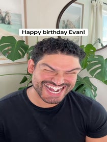 Poster for Birthday video from Jonny B