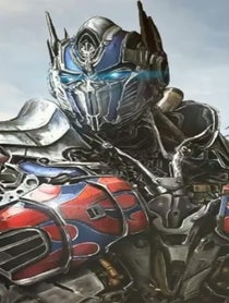 Poster for Birthday video from Optimus Prime Parody AI