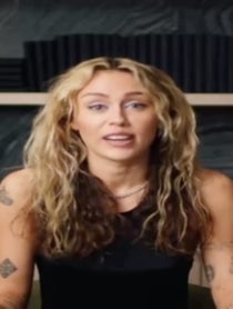 Poster for Mother's Day video from Miley Cyrus PARODY AI