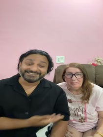 Poster for Birthday video from J&S (Jenny slatten &Sumit Singh) 90day fiancé